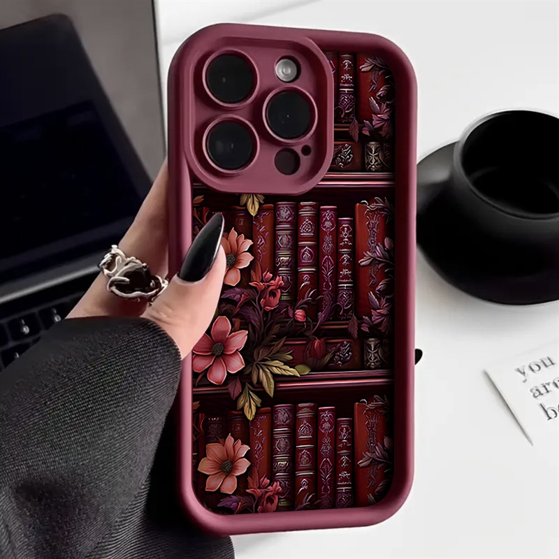 Phone Cases Xr Iphone - 북 플라워 트렌디 패턴 폰 케이스