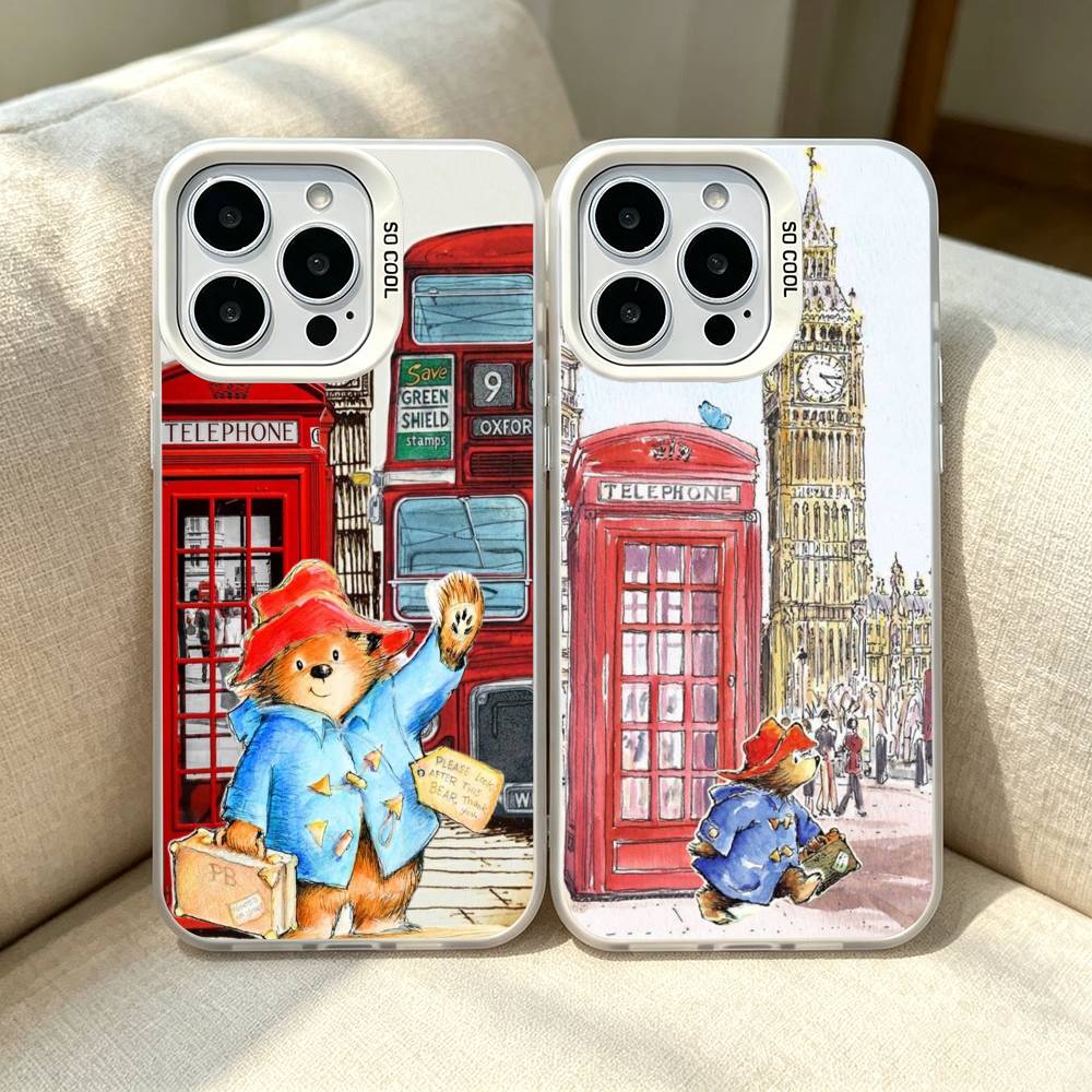 Phone Cases London - 런던 패딩턴 베어 아이폰 11, 12,