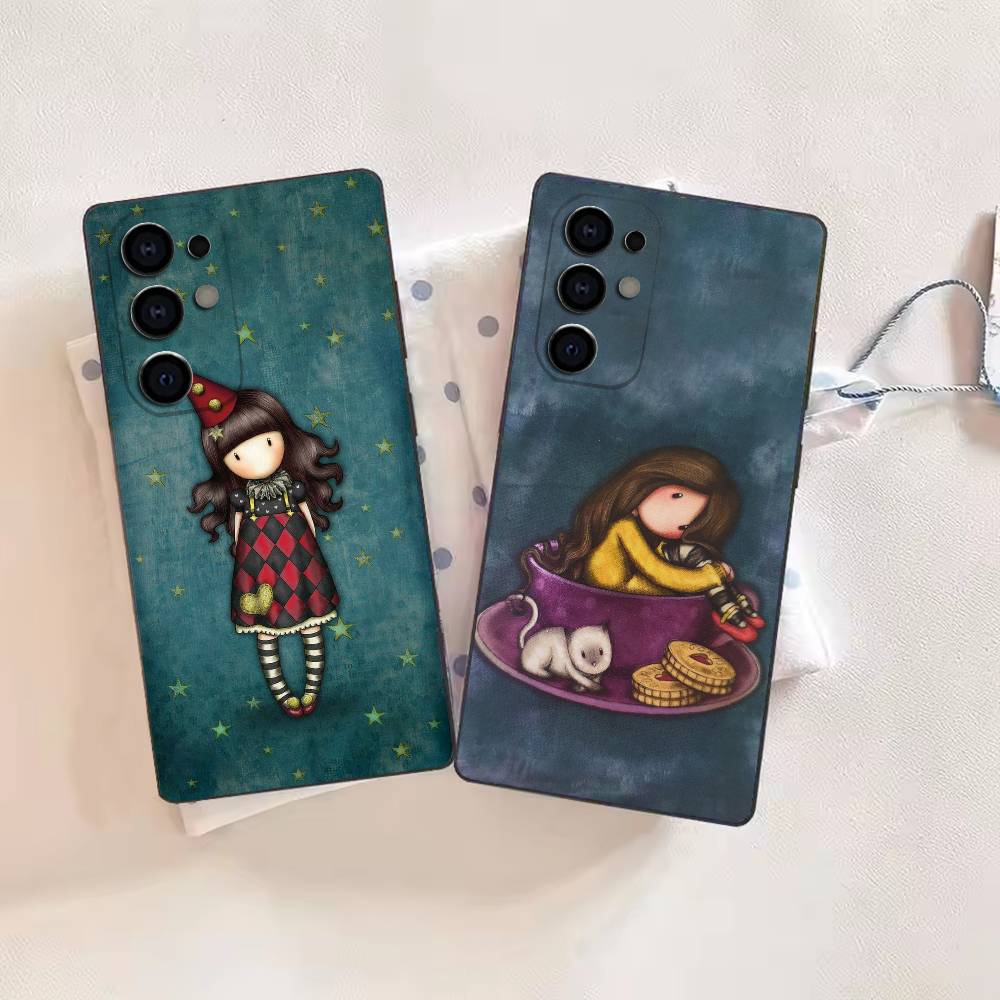 Phone Cases London - L-Santoro London K-Gorjuss 귀여운 소녀 휴대폰