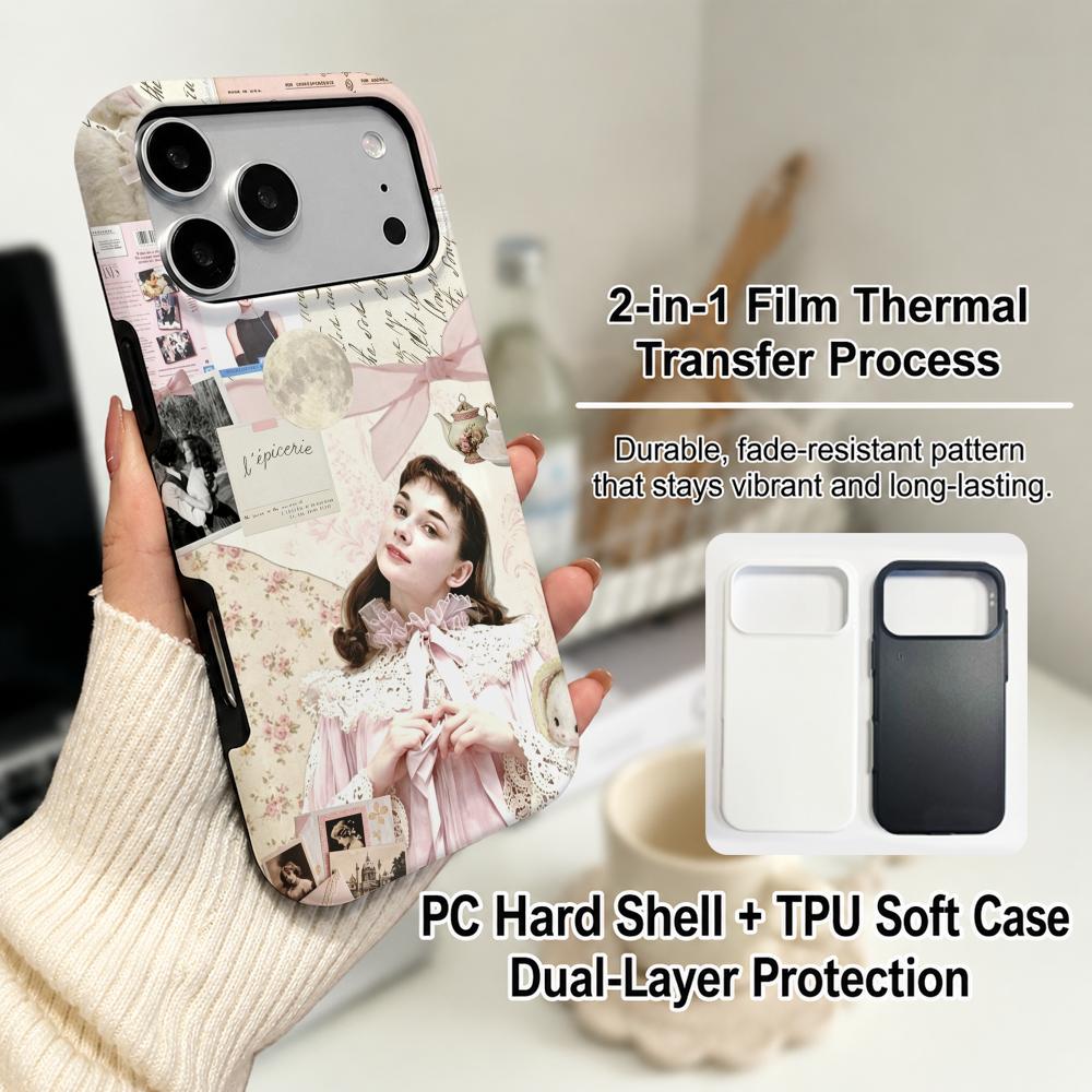 A-오드리 H-헵번 폰 케이스 필름 소재 2-in-1  - Phone Cases H&M 리뷰 및 가격