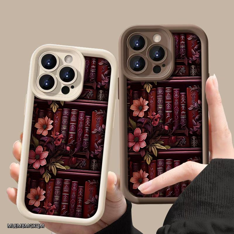북 플라워 트렌디 패턴 폰 케이스 아이폰 17 에어 1 - Phone Cases Xr Iphone 리뷰 및 가격