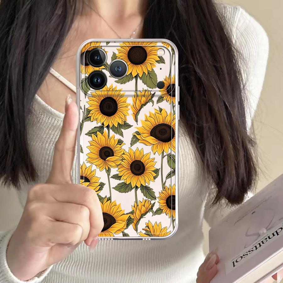 귀여운 해바라기 패턴 케이스 (애플 아이폰 17 프로  - Phone Cases Xr Iphone 리뷰 및 가격