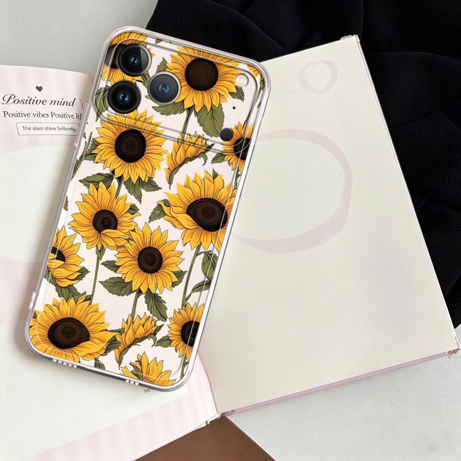 귀여운 해바라기 패턴 케이스 (애플 아이폰 17 프로  - Phone Cases Xr Iphone 리뷰 및 가격
