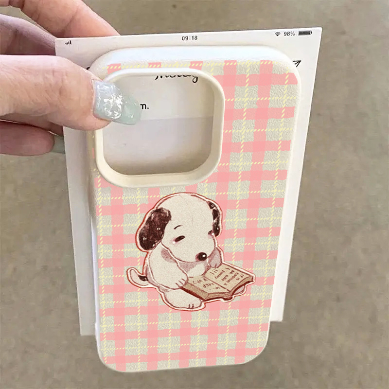 귀여운 빈티지 북 도그 리치 패턴 폰 케이스 삼성 갤럭 - Phone Cases Galaxy A16 5G 리뷰 및 가격