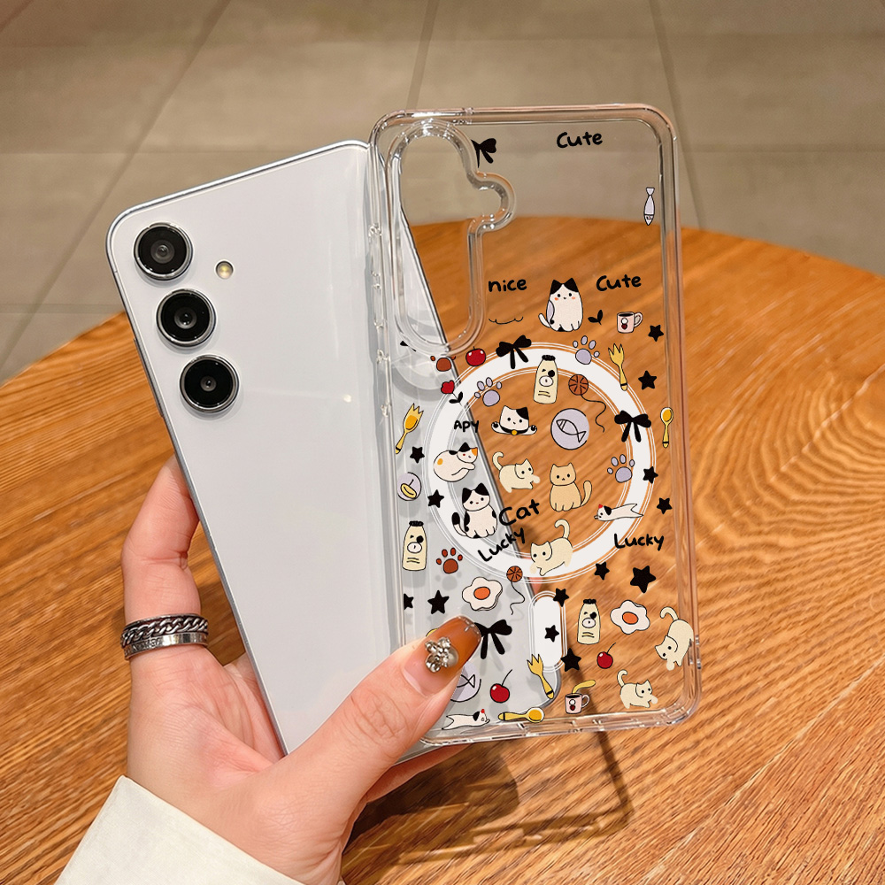 귀여운 고양이 자석형 폰 케이스 삼성 S26 울트라 S - Phone Cases Galaxy A16 5G 리뷰 및 가격