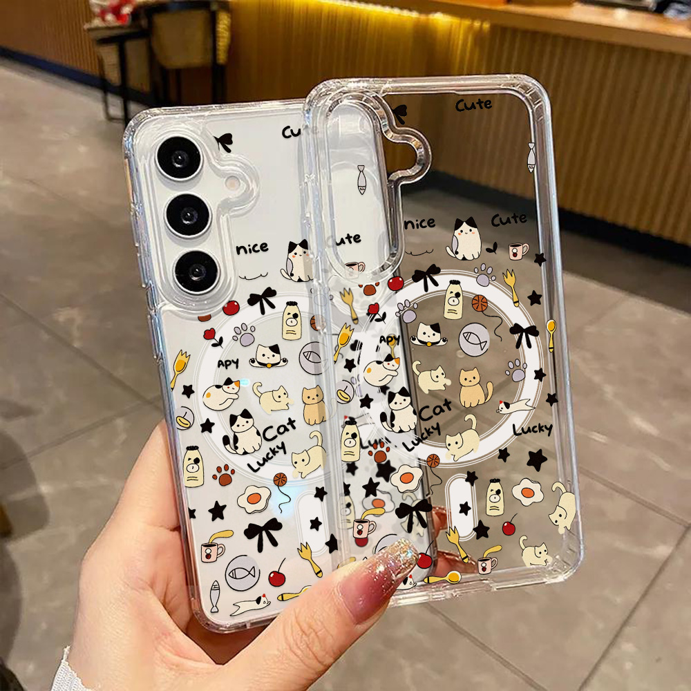 귀여운 고양이 자석형 폰 케이스 삼성 S26 울트라 S - Phone Cases Galaxy A16 5G 리뷰 및 가격