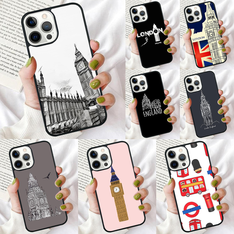 빅벤 타워 런던 디자인 아이폰 18, 17, 에어, 1 - Phone Cases London 리뷰 및 가격