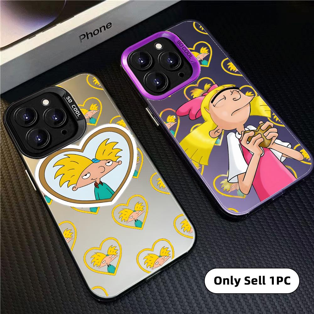 카툰 H-헤이 아놀드! 아이폰 18, 17, 16, 1 - Phone Cases H&M 리뷰 및 가격